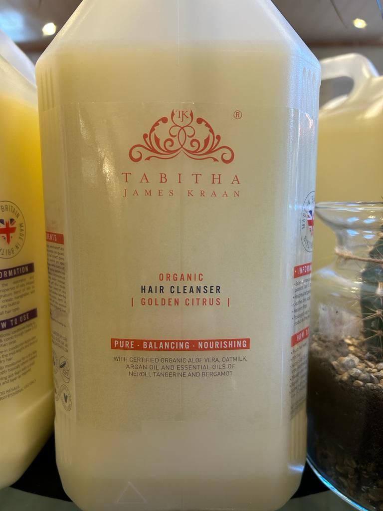 NEW Golden Citrus Hair Cleanser 5L (Note: this is only available for refill stations)