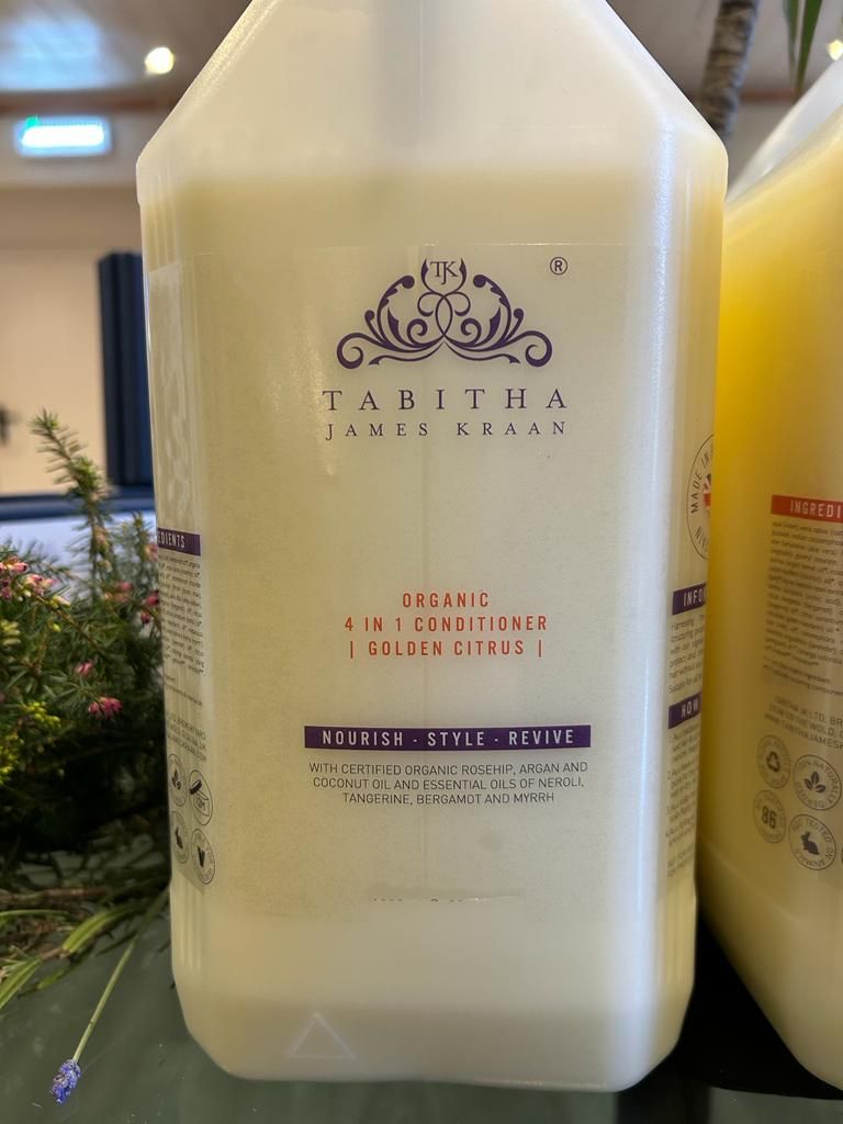 NEW 4 in 1 Golden Citrus Conditioner 5L (Note: this is only available for refill stations)