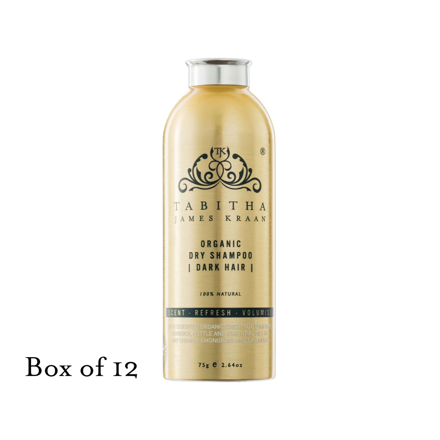 Dry Shampoo Shaker - Dark Box of 12
