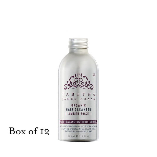 Amber Rose Hair Cleanser 165ml - Cap - Box of 12